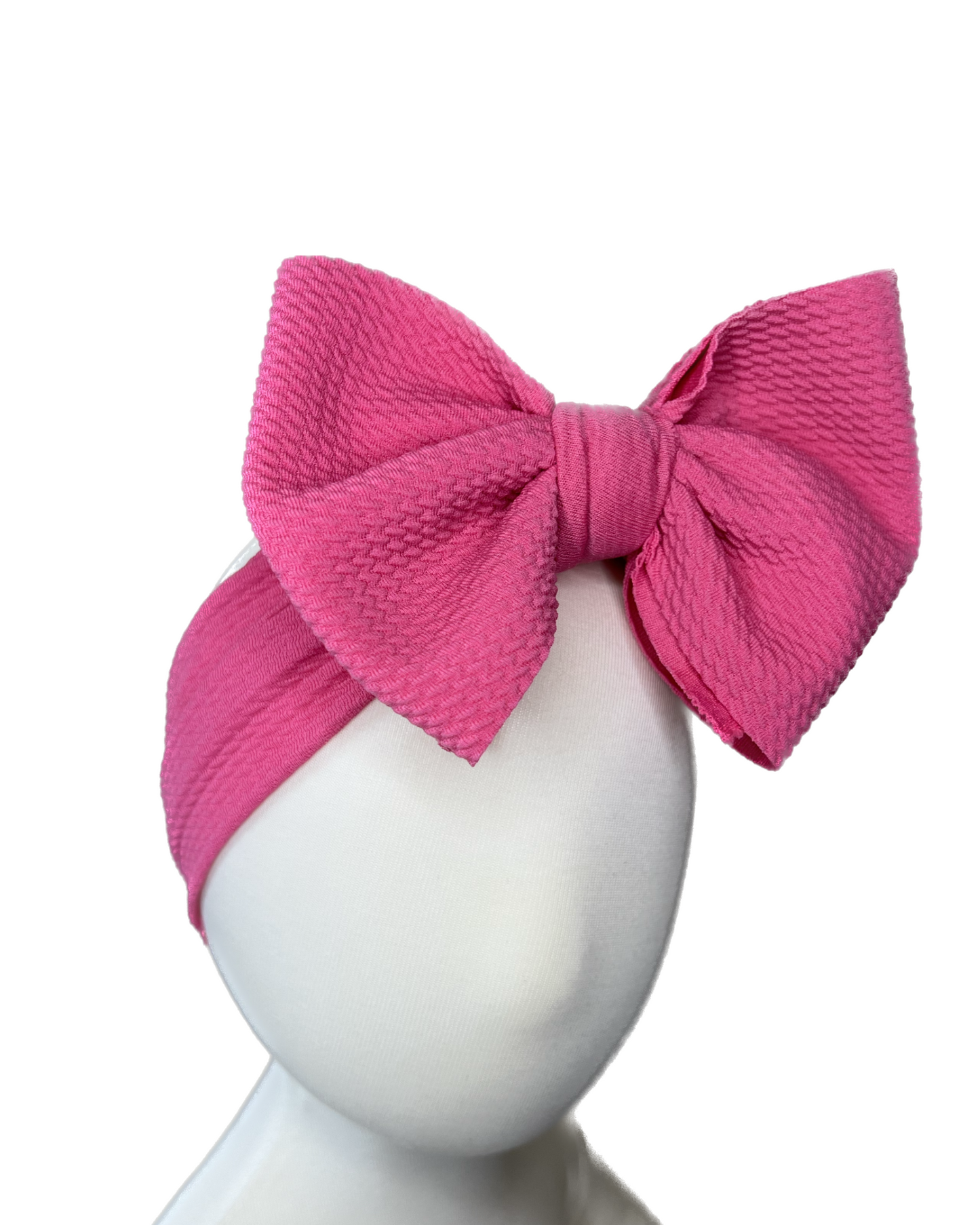 Solid Pink Bow