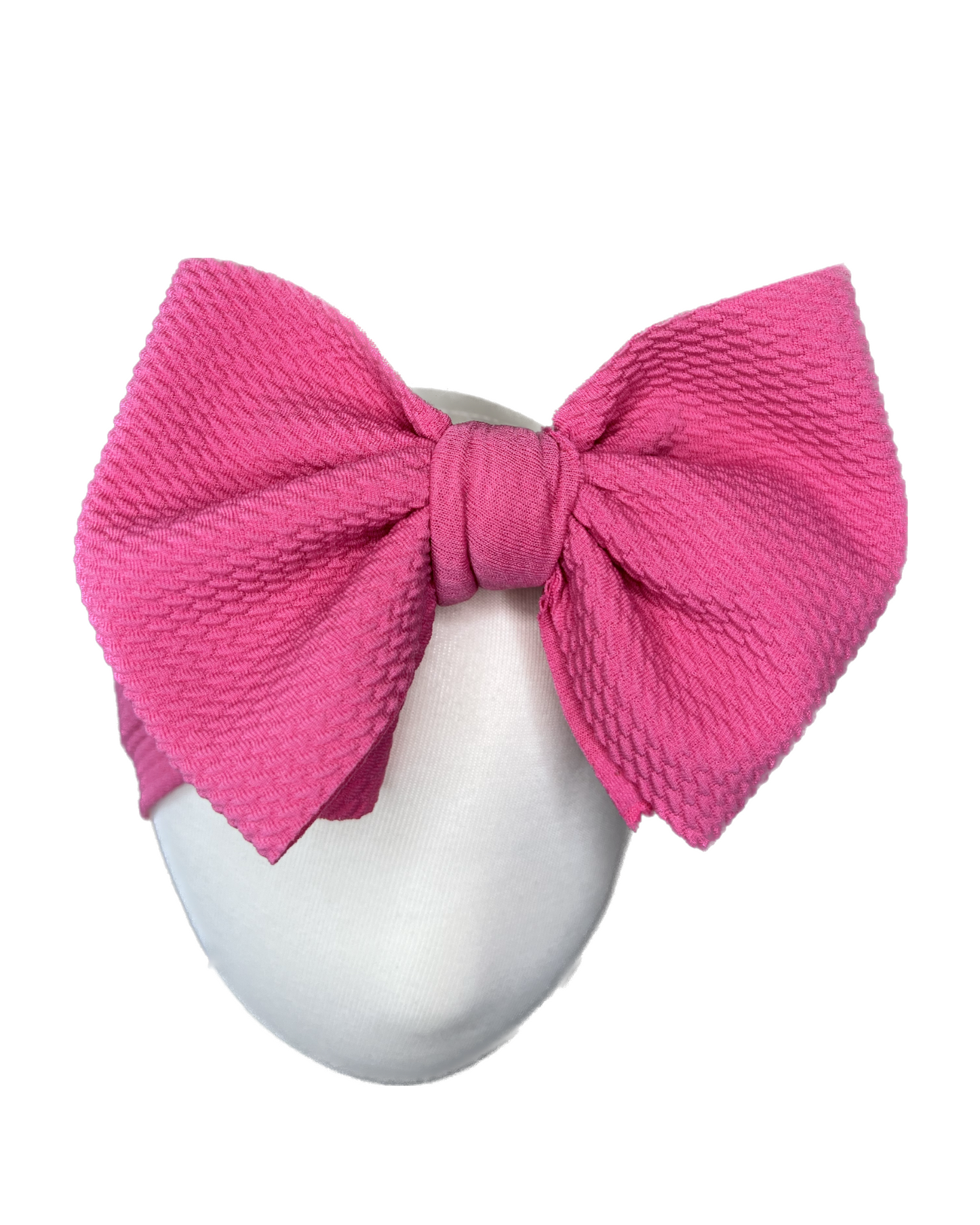 Solid Pink Bow