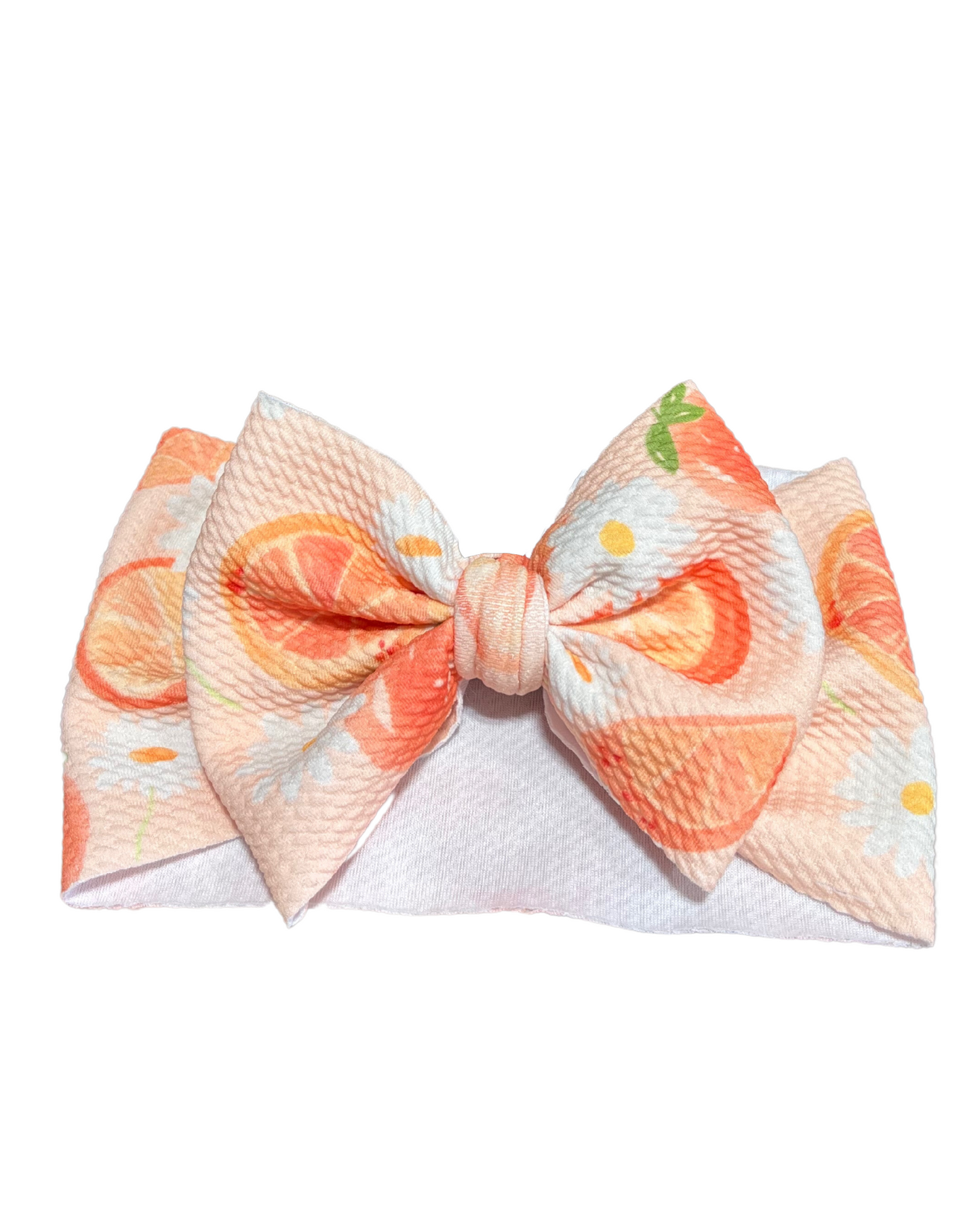 Summer Peach Bow