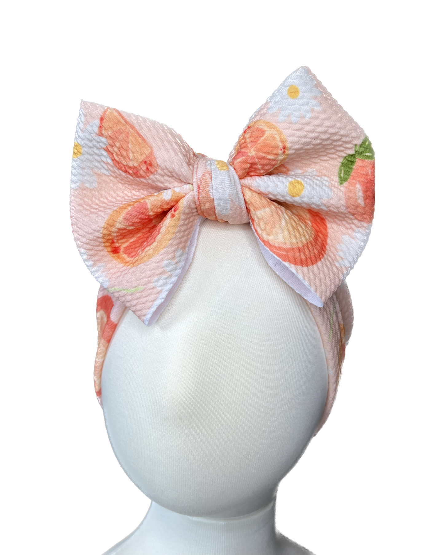 Summer Peach Bow