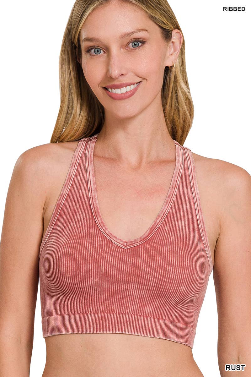 Square Neck Line Cropped Tank