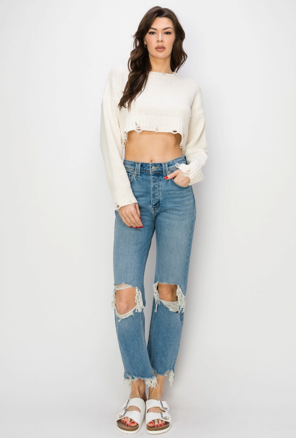 Ultra High Rise Modern Wide Jeans