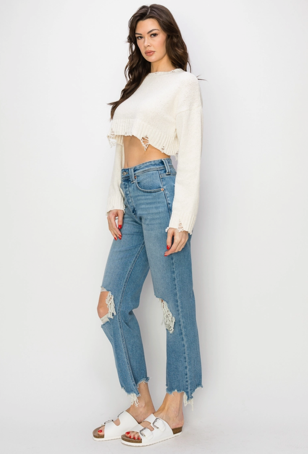 Ultra High Rise Modern Wide Jeans