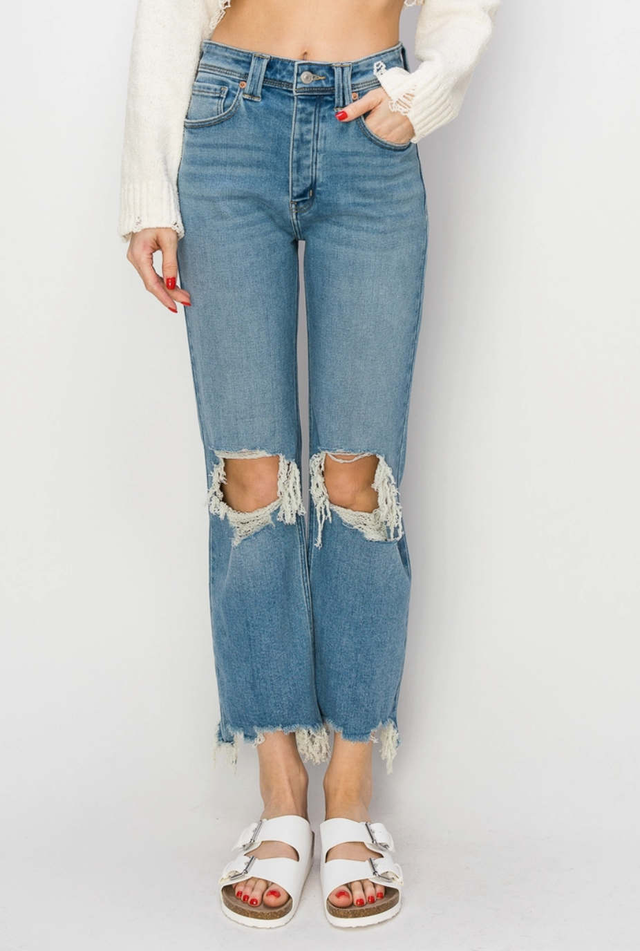 Ultra High Rise Modern Wide Jeans