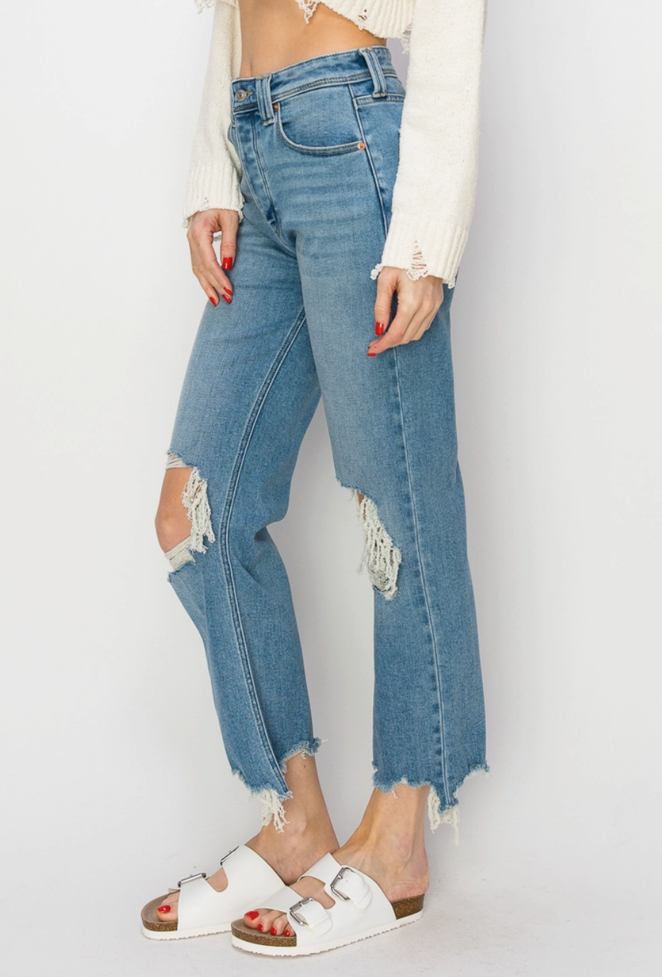 Ultra High Rise Modern Wide Jeans