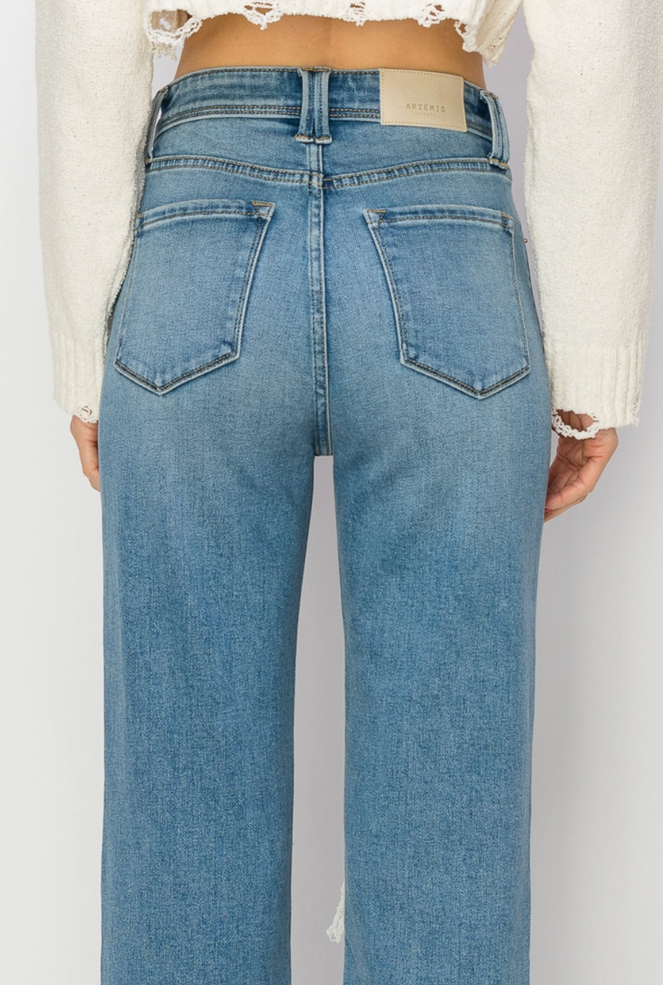 Ultra High Rise Modern Wide Jeans