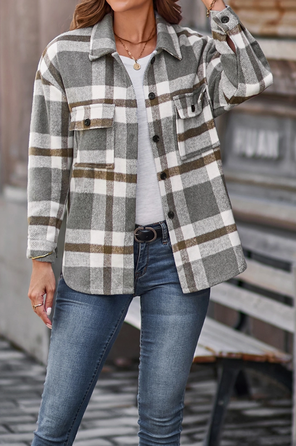 Plaid Flannel Shacket