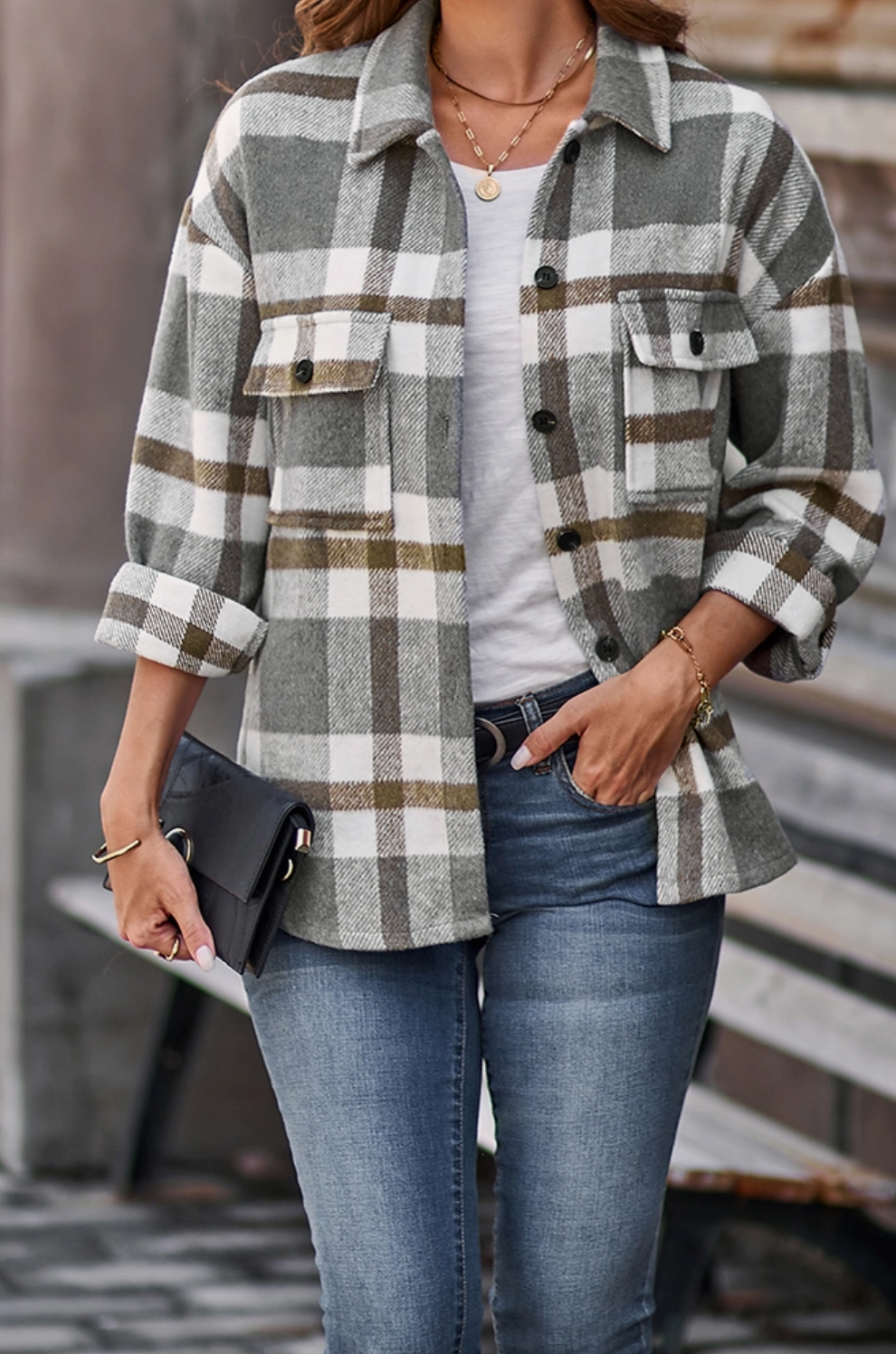 Plaid Flannel Shacket