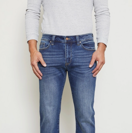 Mens Slim Straight Jeans