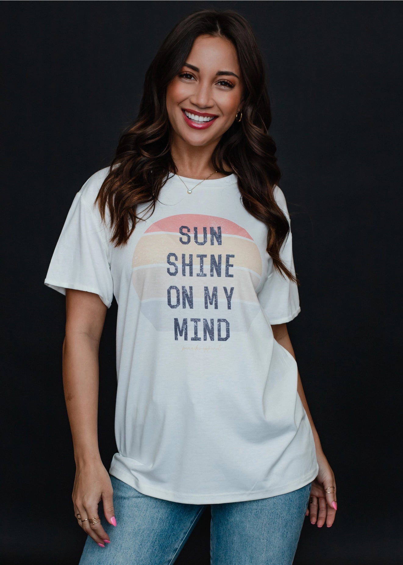 "Sunshine on my mind" tee