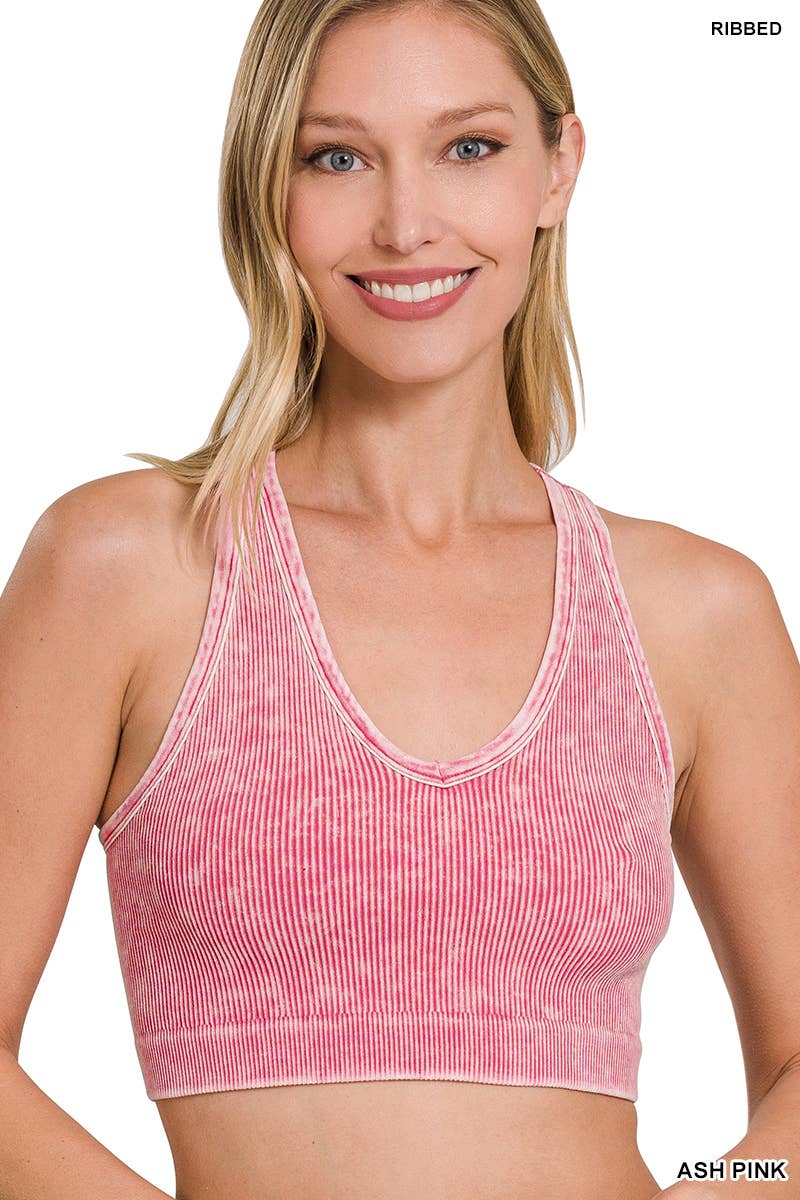 Square Neck Line Cropped Tank