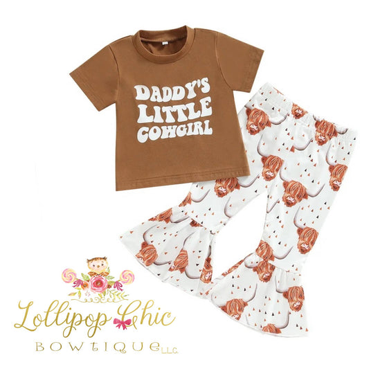 Daddy's Little Cowgirl Set