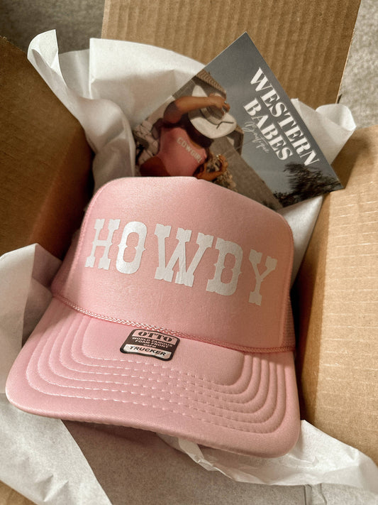 HOWDY TRUCKER HAT