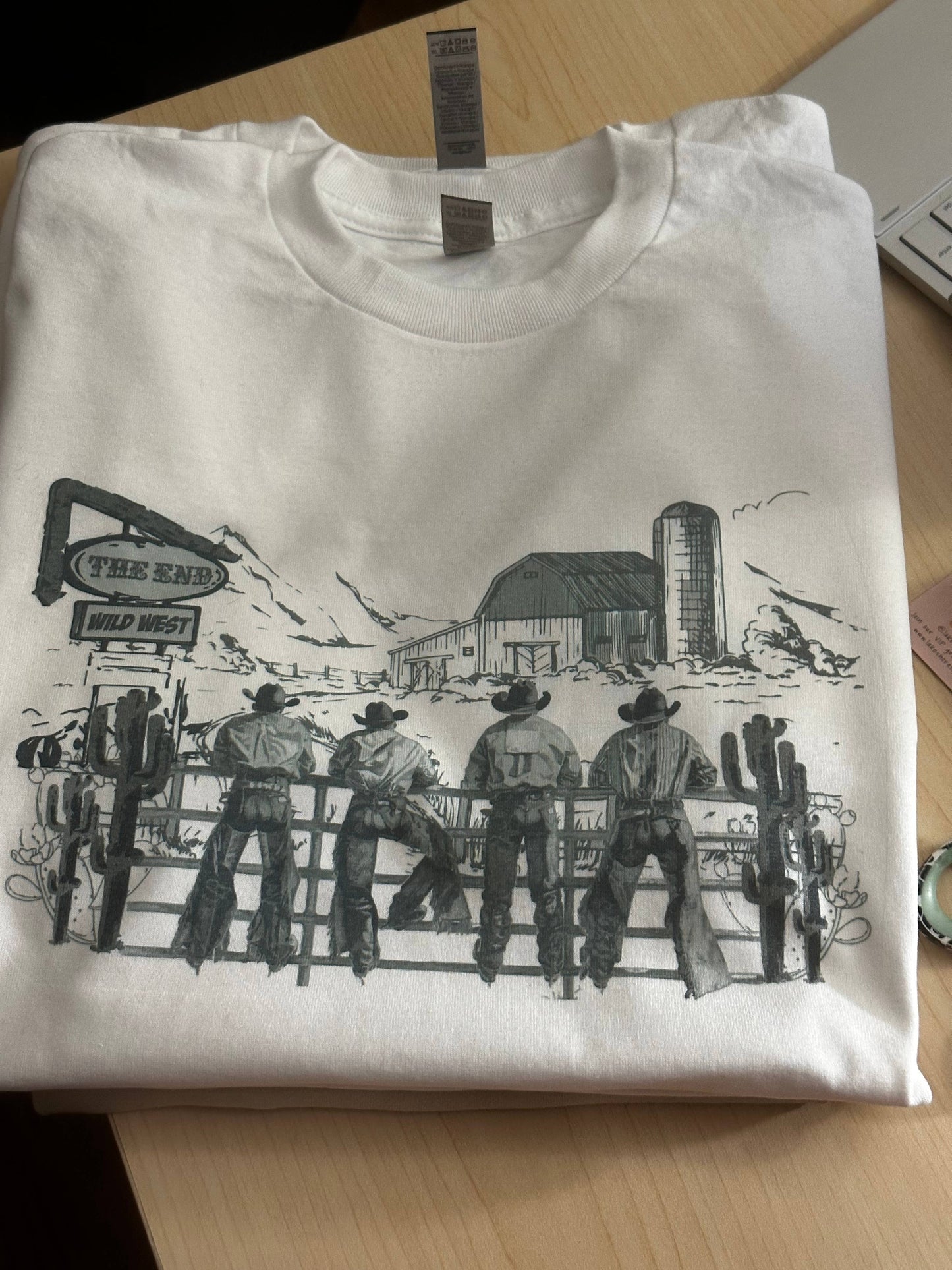 Punchy Cowboys Tee