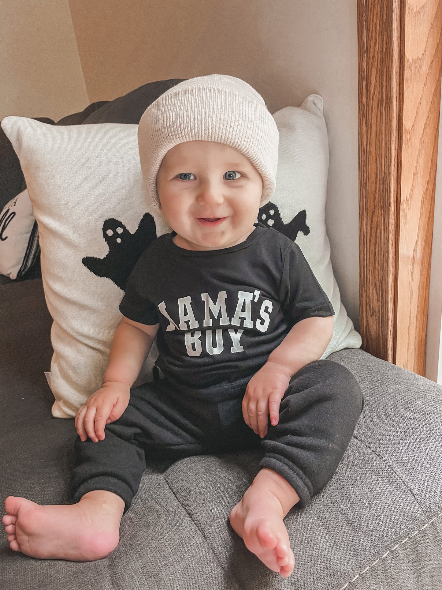 Black Baby Beanie