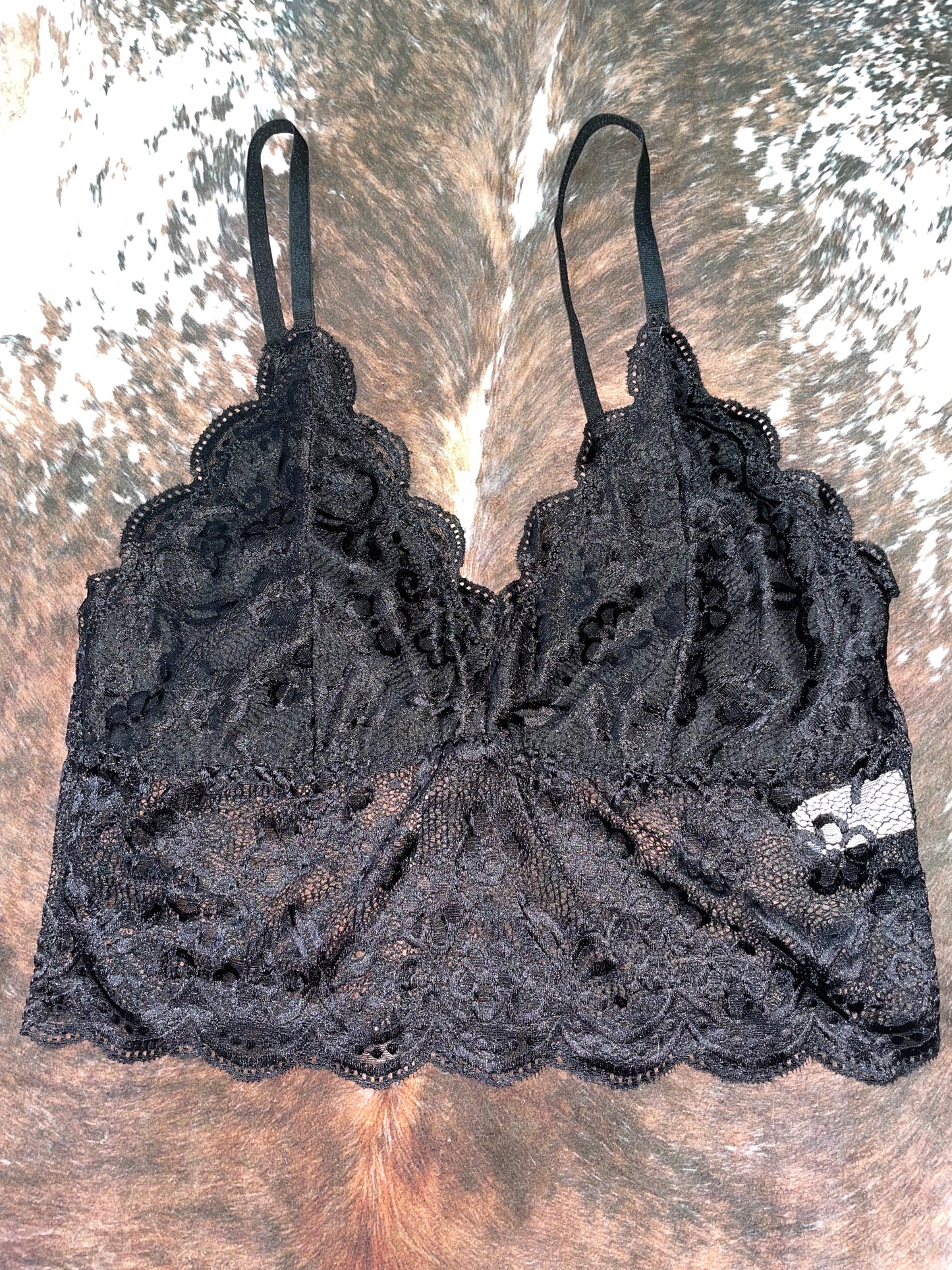 Black Bralette Plus Size