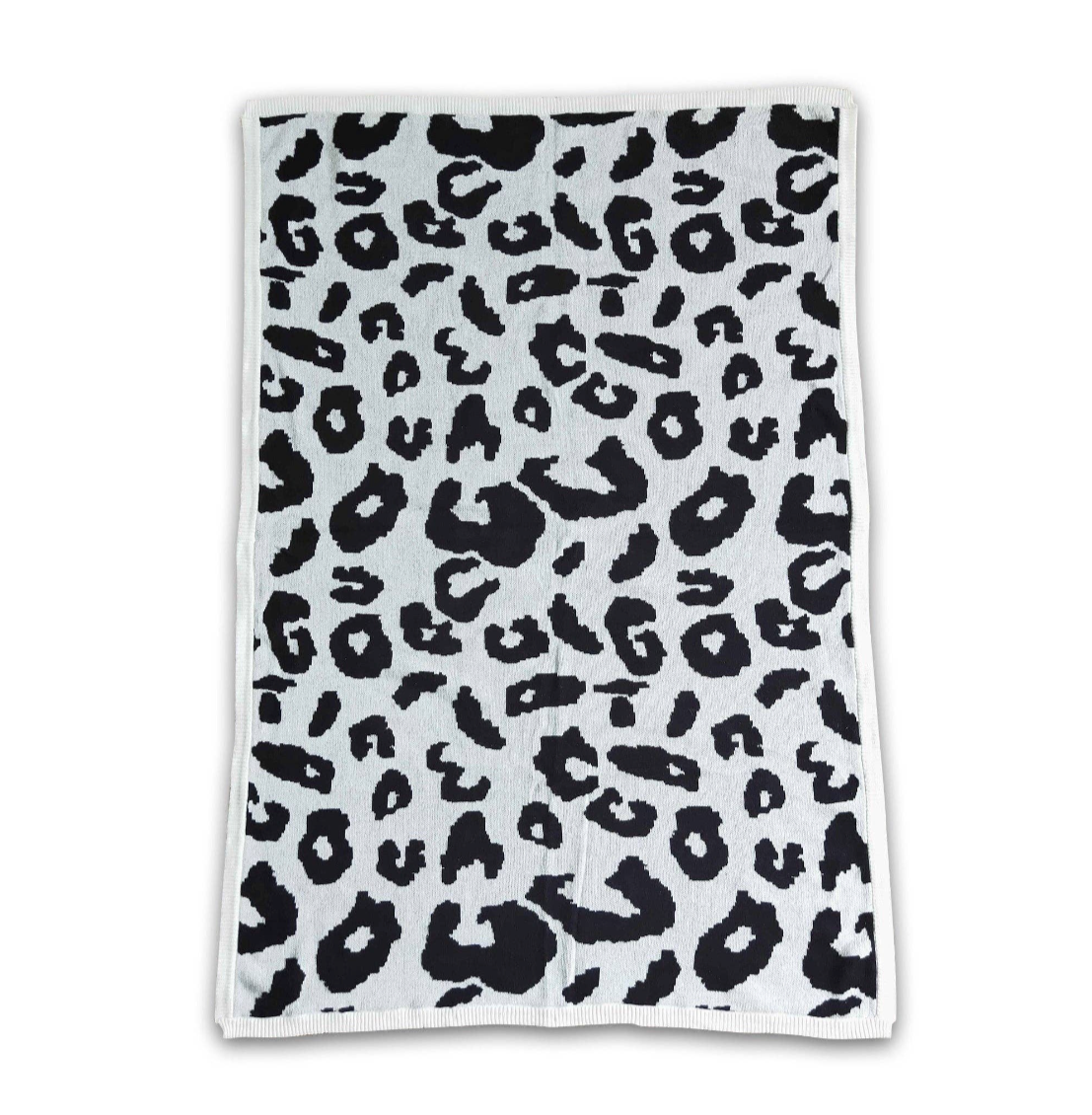 Wool Leopard Print Kids Blanket