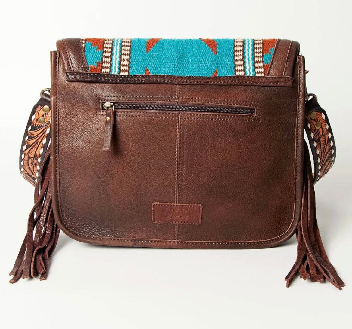 Aztec Leather Crossbody