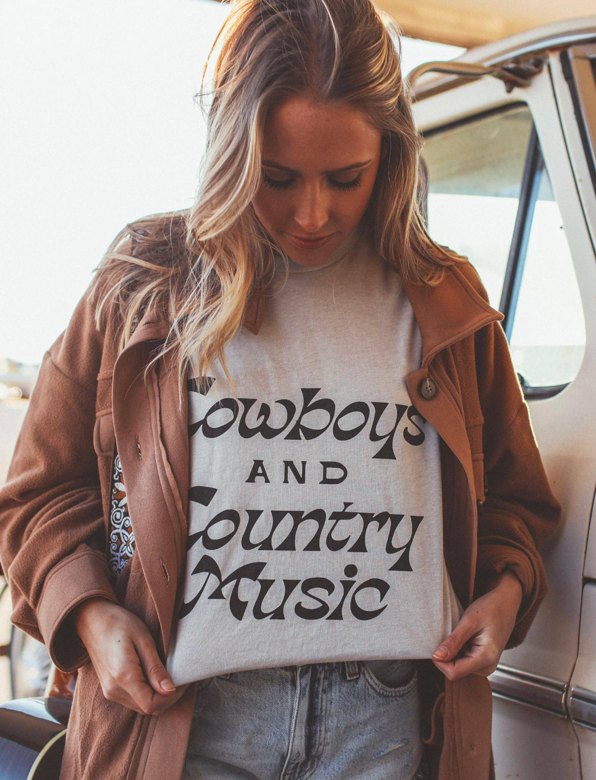 Cowboys + Country Music Graphic Tee