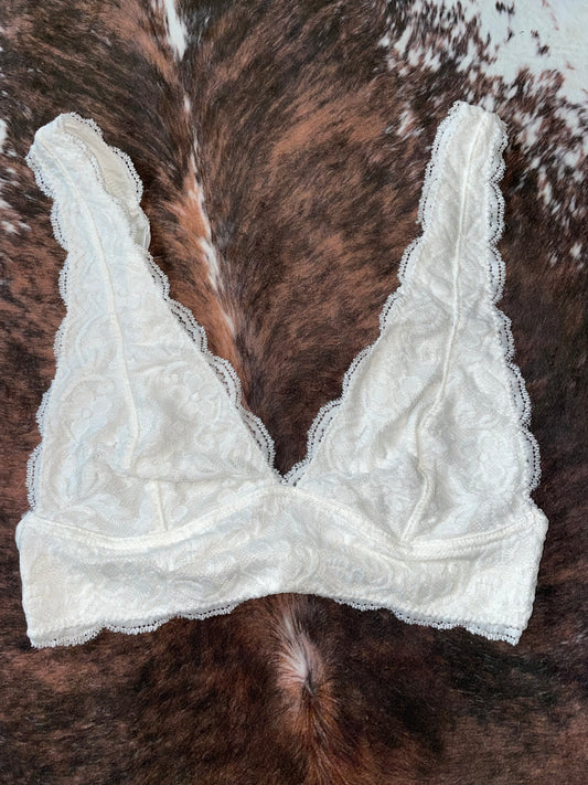 White Lace Bralette